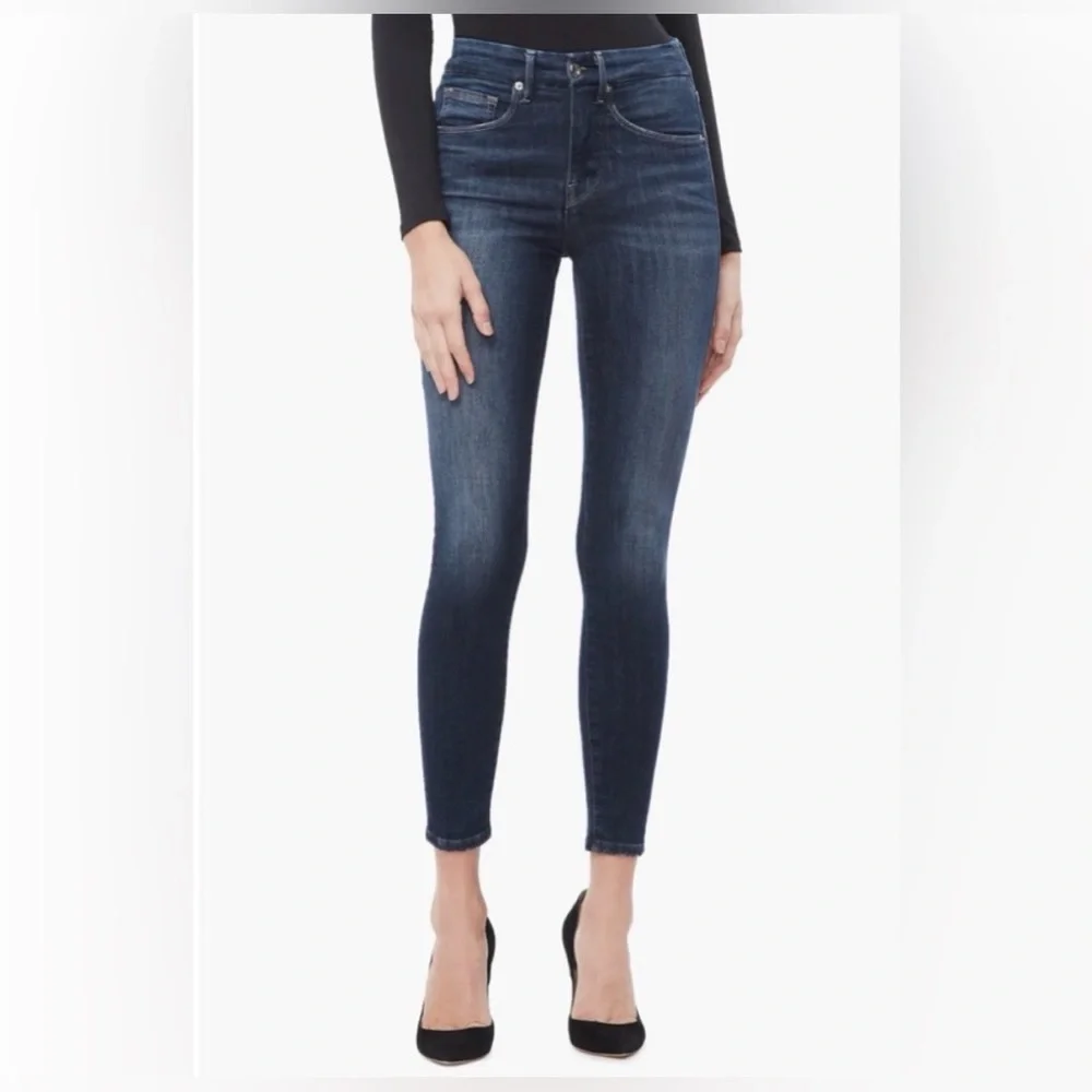 Good American Good Legs Dark Wash Jeans